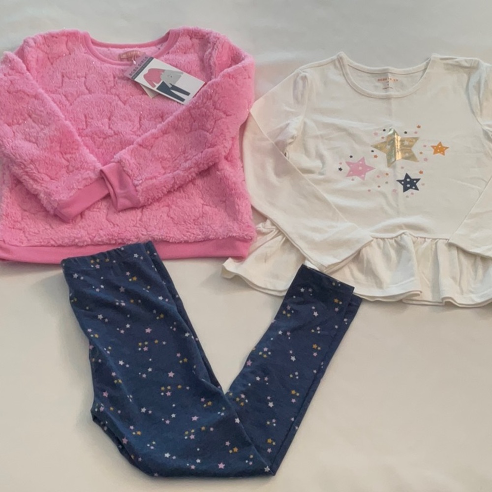 BCBG toddler toddler set 3 piece size 6
